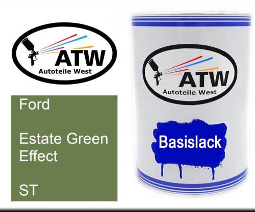 Ford, Estate Green Effect, ST: 500ml Lackdose, von ATW Autoteile West.